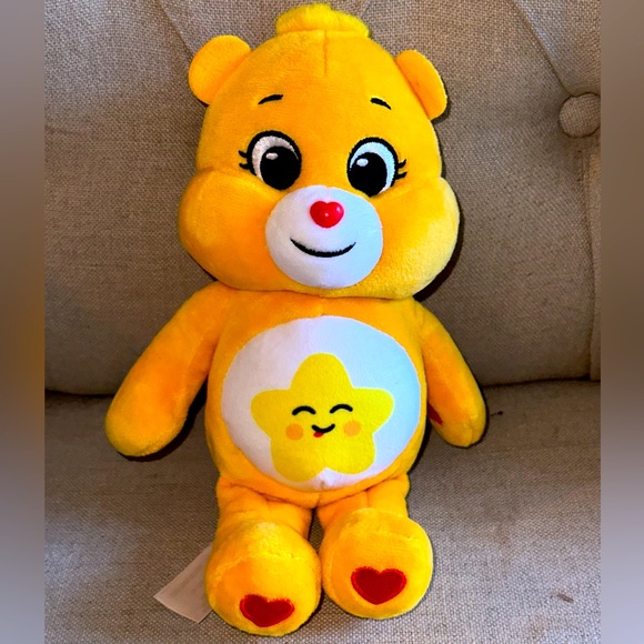 Care Bears Toys Care Bear Laugh A Lot 22 Yellow Star 10 Toy Plush